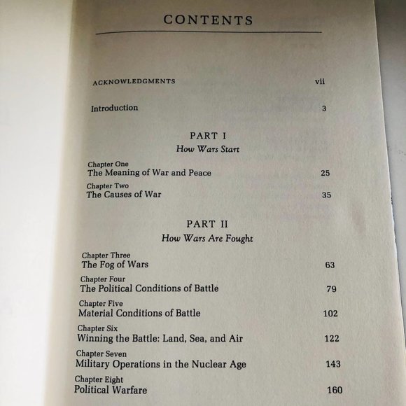 War: Ends and Means Hardcover – 1989 - Picture 8 of 11